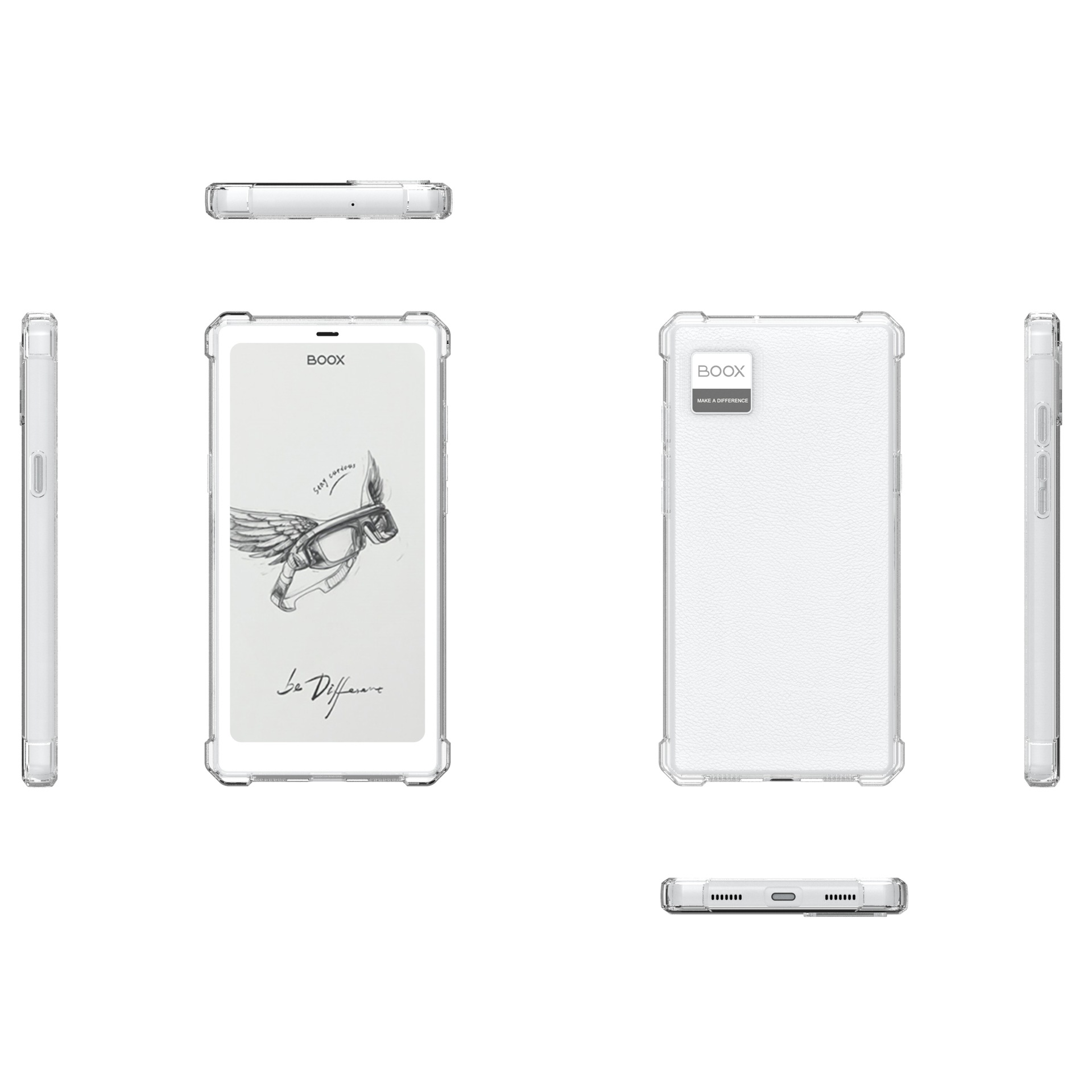 Electronic protective case, reading, air bag, P6, 6.13 inch, fall protection 2