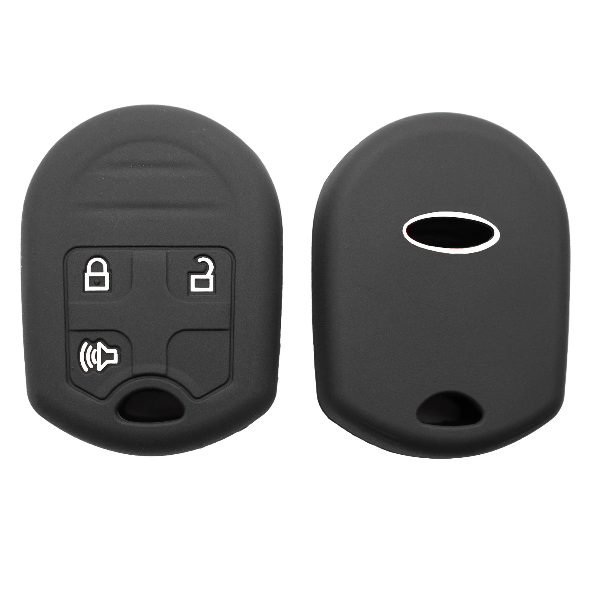 Подходит для Ford Автомобильный чехол дистанционного управления Ford Smart 4 клавиши Автомобильный чехол для ключей