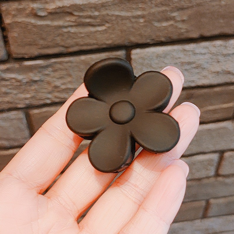 Internet celebridad clip de pelo francés de las mujeres de gran parte posterior de la cabeza horquilla clip de tiburón de alto grado agarre del pelo clip de pelo tocado