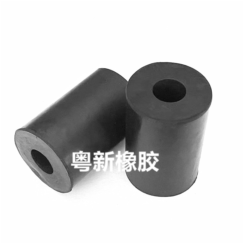 插杆式橡胶精益活动轮插杆支架安装导电轮圆线棒脚轮膨胀胶管套