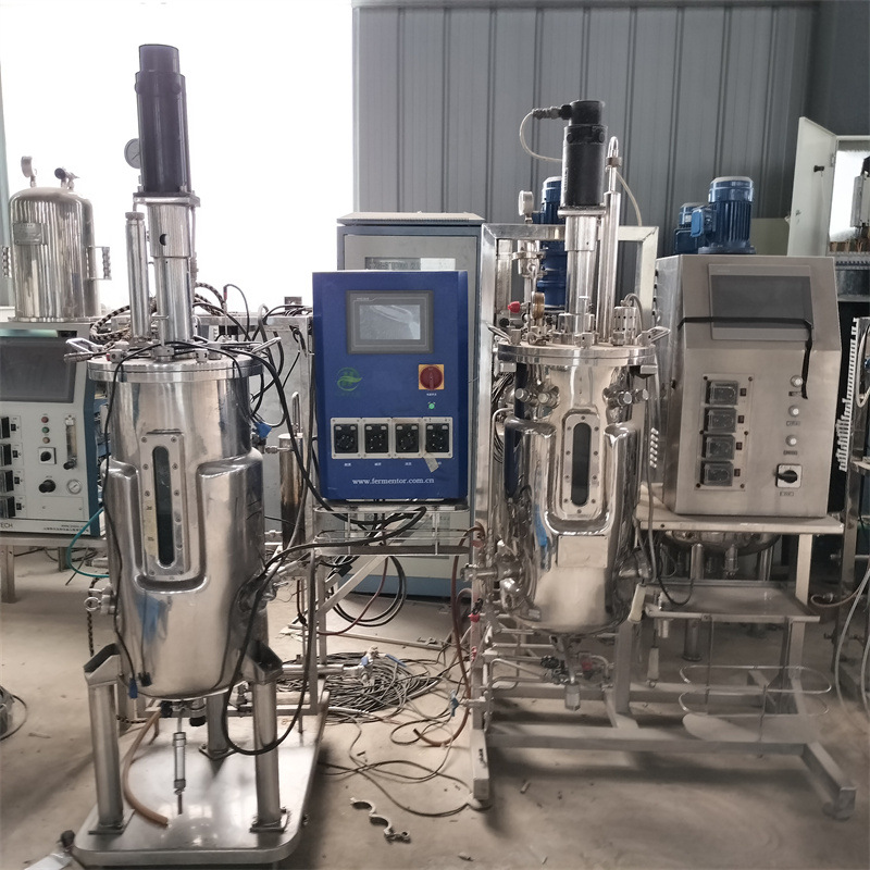 二手双联发酵罐  三联真空发酵设备 不锈钢有机肥发酵设备