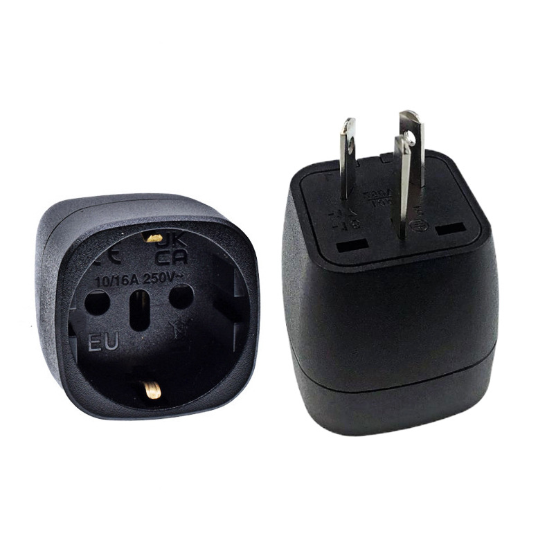 EU-16 德标转国标脚插头转欧标瑞士插座意大利巴西瑞士转澳规三扁