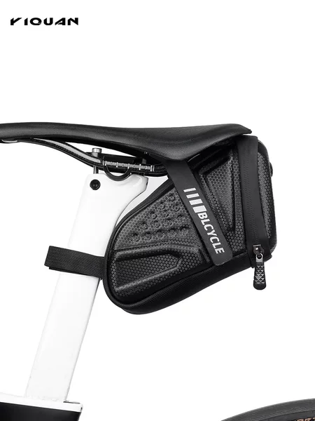 Road Bicycle Tail Bag Hard Shell Eva Stereo Cycling Bag Mountain Bike Waterproof Saddle Cosmetics Bag Cycling Equipment