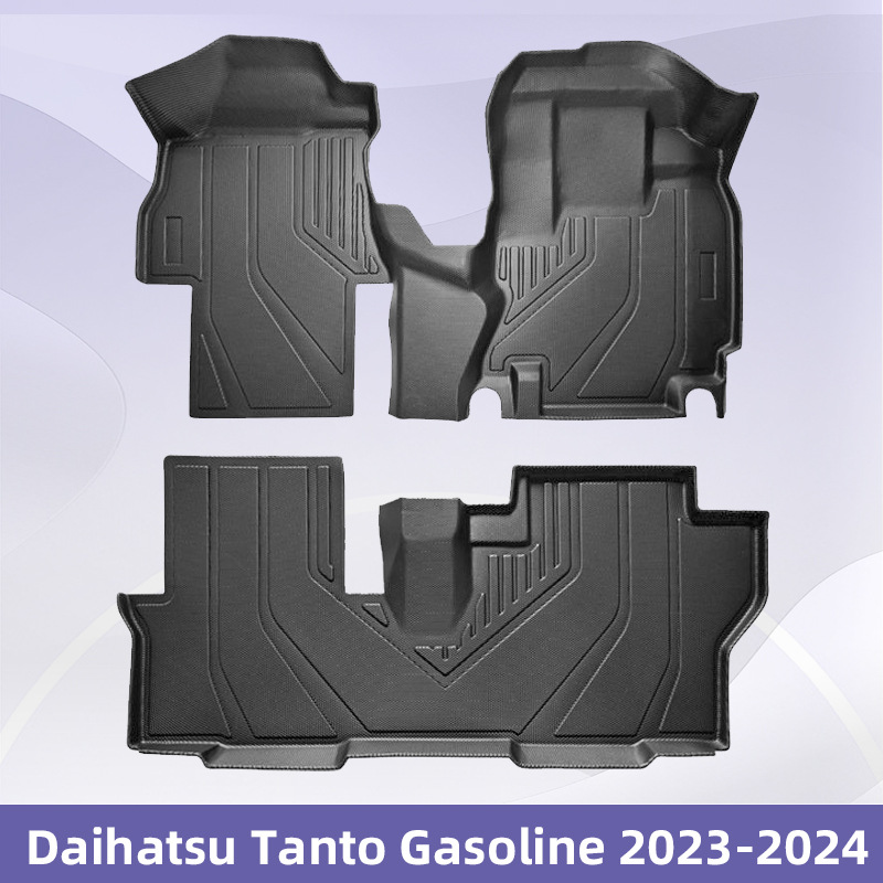 Aplicable a TOYOTA Tanto Fuel2023 - 2024 3D Right Wheel TPE Foot Pad Cojín del maletero