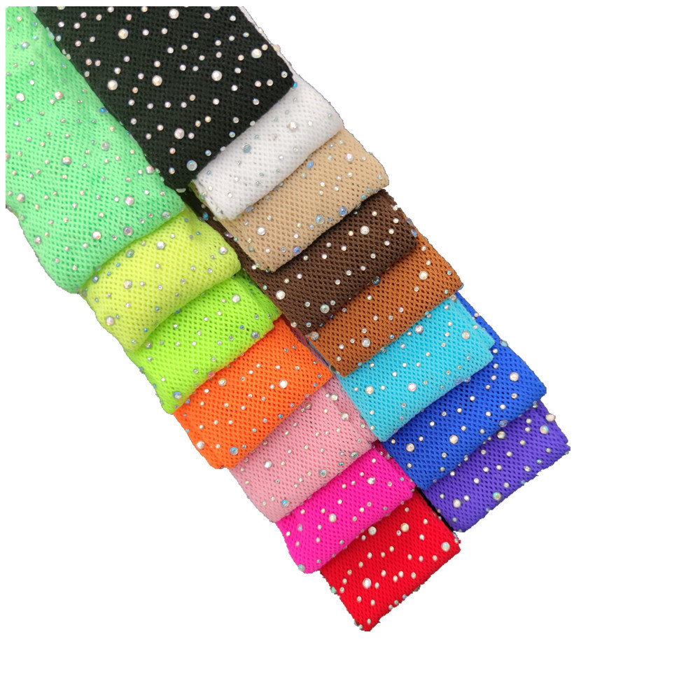 Cross-border European and American children's socks, rhinestone small children's socks, fishing net socks, fashion with rhinestones, lace-up socks, lace-up socks, colorful socks 