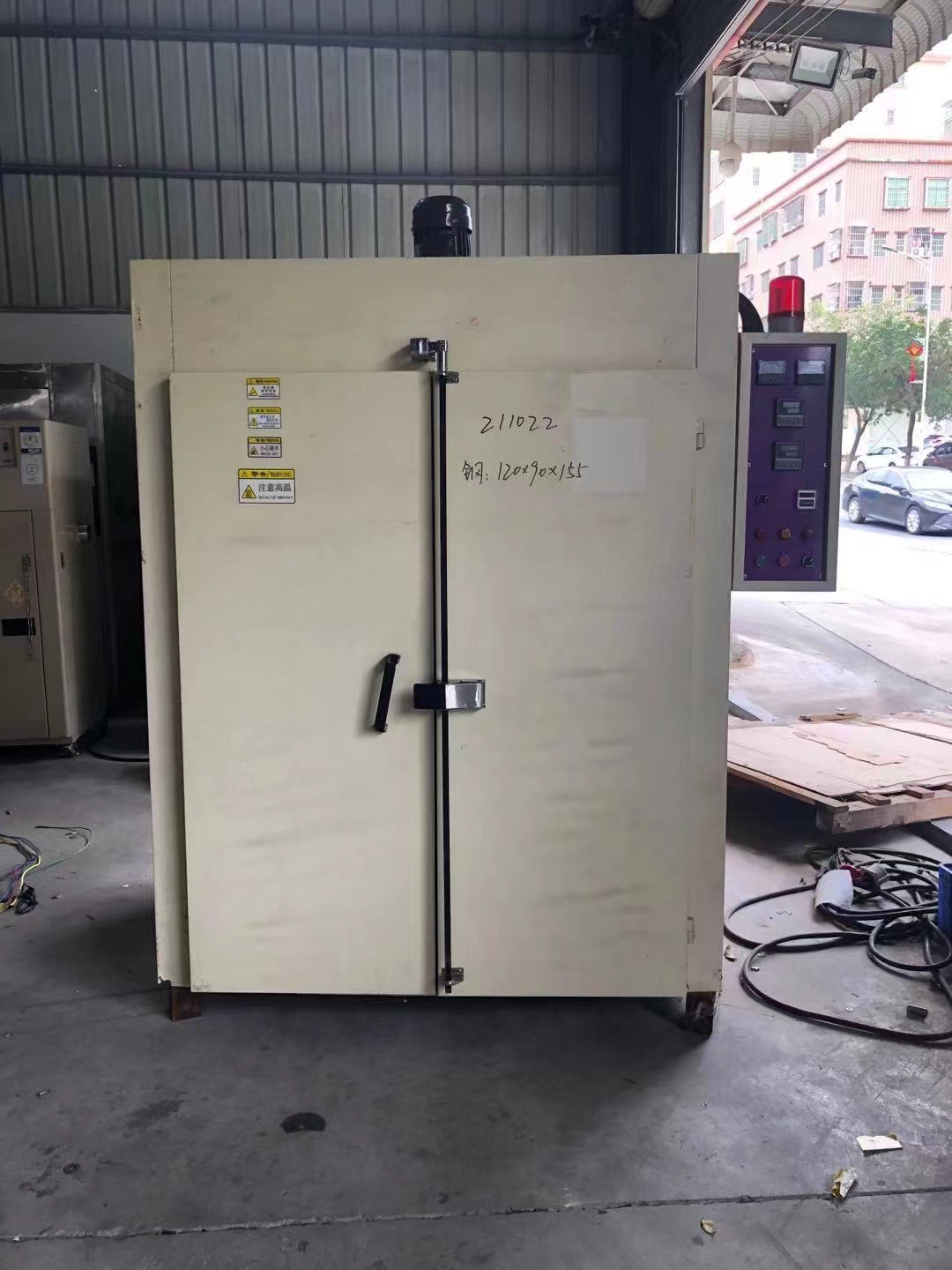 二手烤箱双门推千层架烤箱工业烤箱1.2米