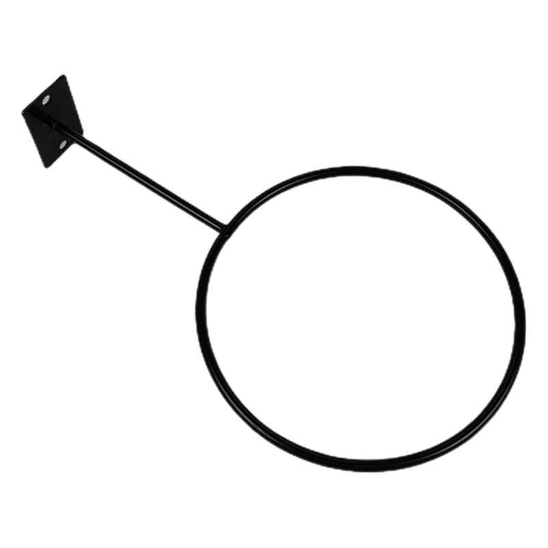 Tubo cuadrado de pared tablero de ranura Pie de baloncesto tablero universal bola soporte viga supermercado estante de exhibición barra transversal tablero de Cao estante de baloncesto