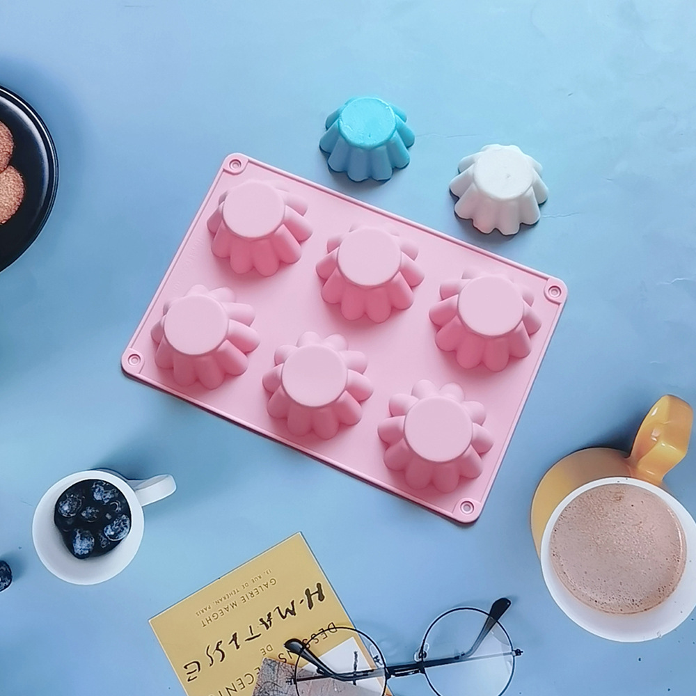 6 torta de huevo 268 pastel molde de pasta molde de dulces molde de postre de cocina horneador harina de arroz