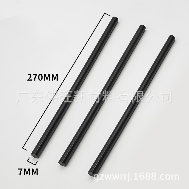 7mm pistola de fusión en caliente transparente varilla adhesiva 11mm mano barra adhesiva de alta viscosidad varilla adhesiva de fusión en caliente