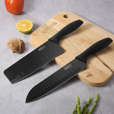 厨房刀具黑钢套装菜刀菜板二合一家用宿舍用辅食切菜刀水果刀厂家|ru