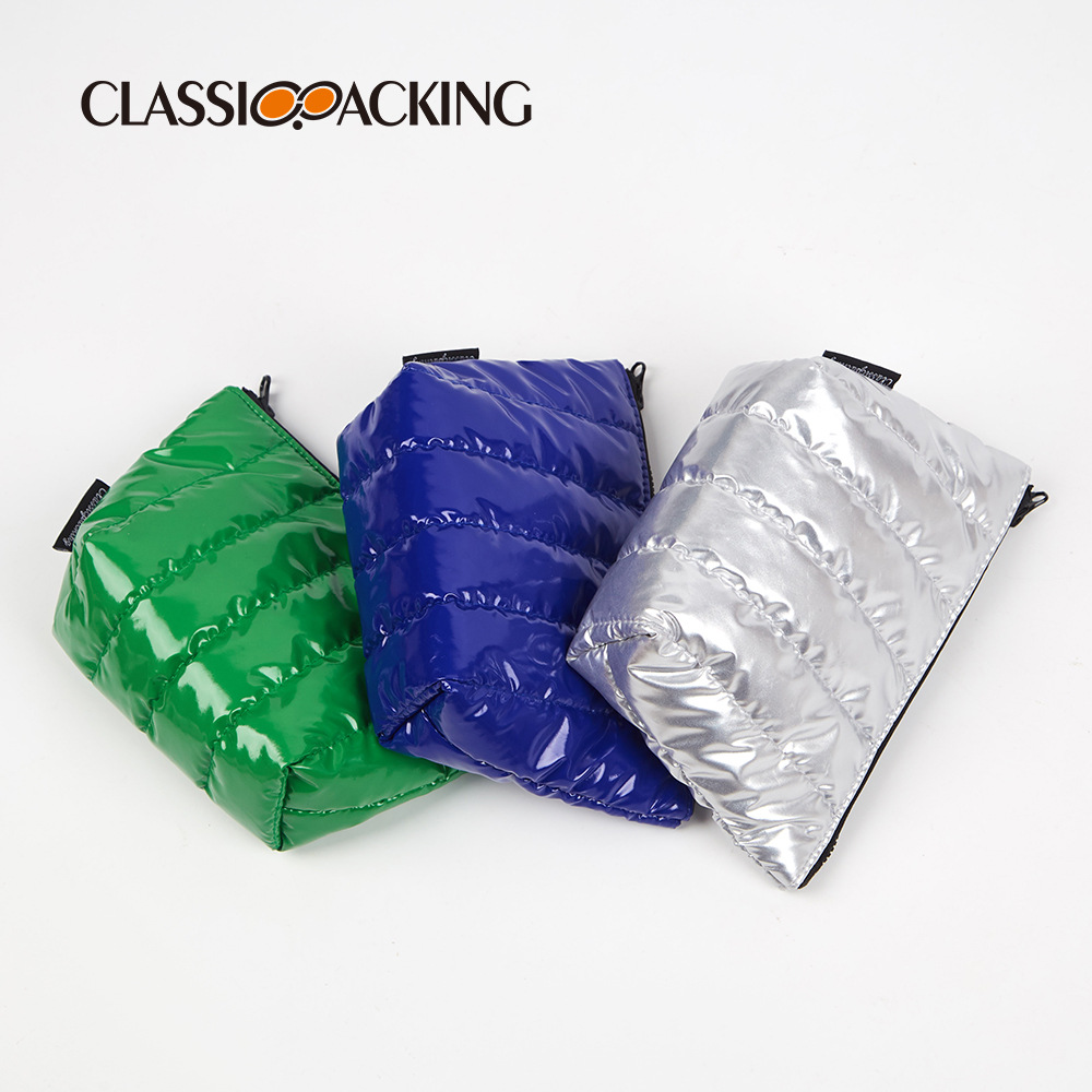 Bolsa de cosméticos de gran capacidad para imprimir logotipo transfronterizo popular bolsa de lavado de color sólido simple suministros de belleza bolsa de almacenamiento