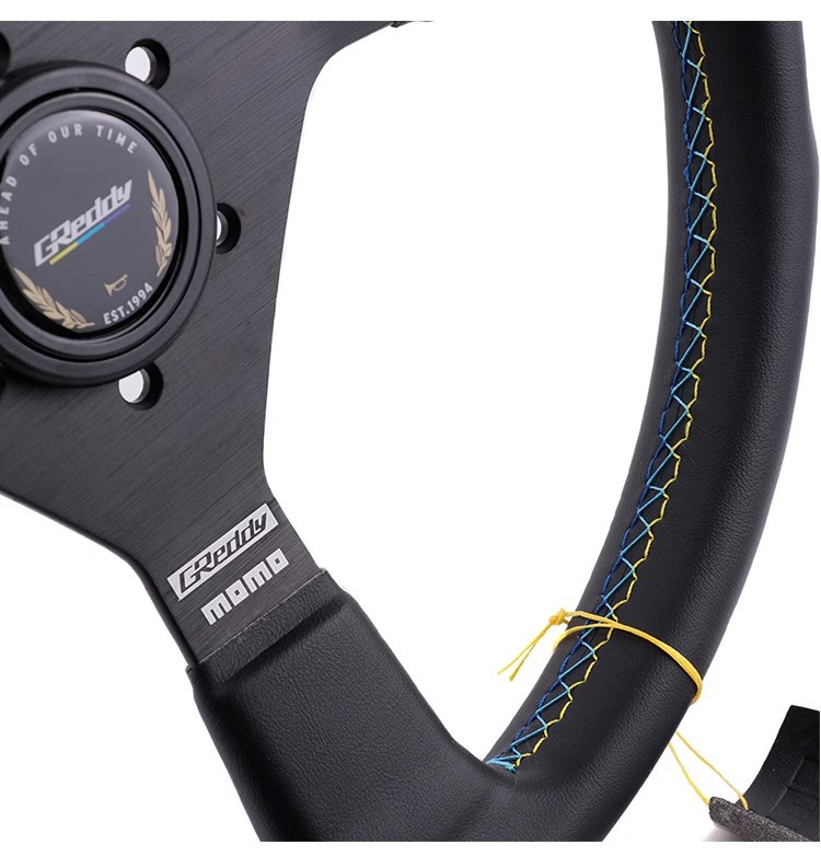 14 inch GReddy MOMO Modified Sports Racing Steering Wheel JDM