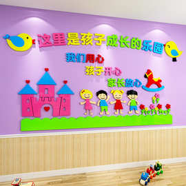 高端幼儿园墙面装饰文化环境创成品布置材料主题教室背景儿童乐园