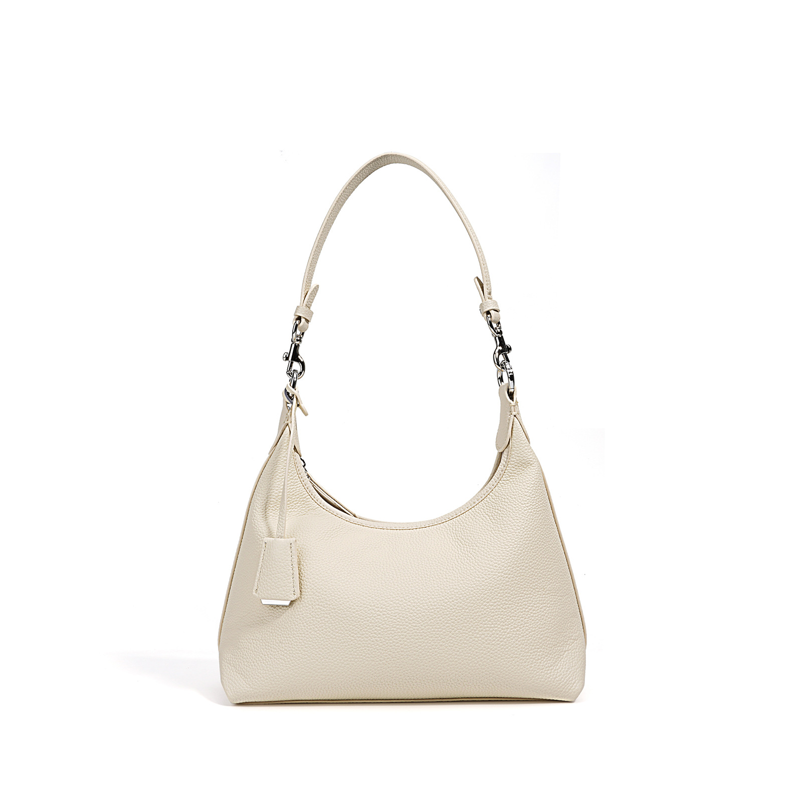 2025 New Spring/Summer Niche Design Top Grain Cowhide Single Shoulder Fashion High-End Minimalist Crossbody Bag For Women - Thumbnail 6
