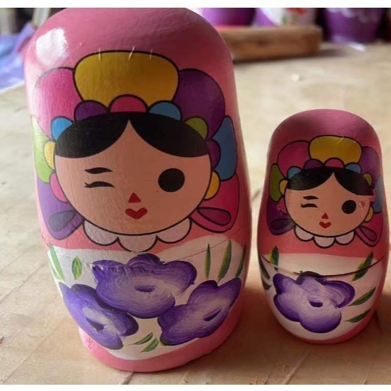 木製の新しい逸品の油の5階の大きい腹のロシアの子供の家の装飾品のカラーの子供の露店の卸売り|undefined