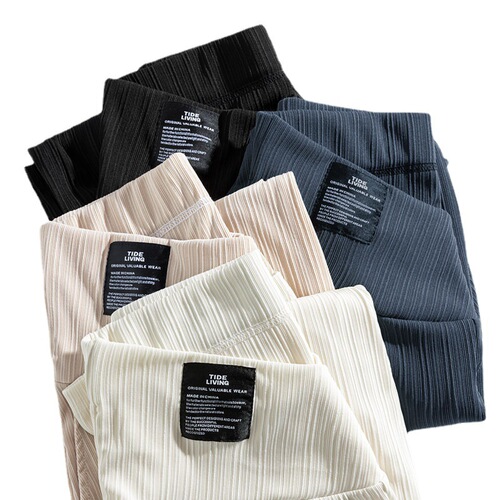 Maternity trousers, summer trousers, low-waist ice silk wide-leg trousers, spring and summer thin outer wear, bottoming, straight-leg casual trousers, summer