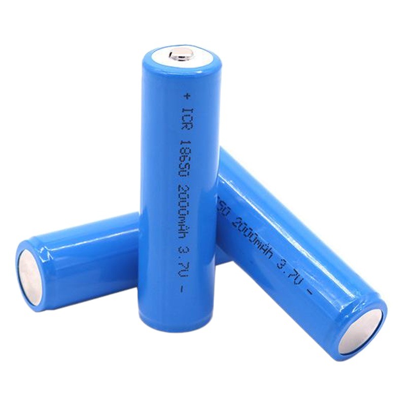 18650 Lithium Battery Tip 3.7V Strong Light Flashlight Small Fan Humidifier Table Lamp Rechargeable Lithium Battery Core