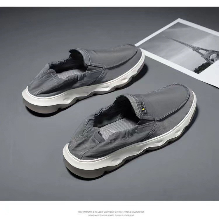 Men's Spring And Summer Breathable Old-style Cloth Shoes, Men's Fashion Trendy Youth Slip-on Versatile Casual Round-toe_vogvips.com