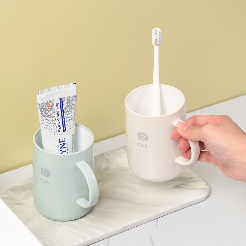 Taza de enjuague, dormitorio estudiantil, cepillo de dientes de alto valor facial, taza de dientes de pareja, cepillo de dientes, lavado, baño de dientes, conjunto de tazas domésticas