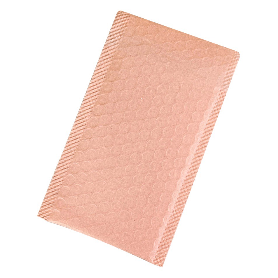 Bolsa de burbuja Rosa gruesa co-extruida película burbuja sobre bolsa de embalaje de espuma Goka tarjeta pequeña caja del teléfono a prueba de golpes