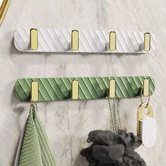 Hook strong adhesive wall hanging bathroom clothes wall hanger toilet bathroom door no punching adhesive hook
