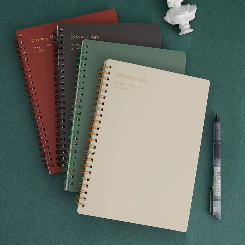 A5 retro coil book, good-looking student notes, wrong question book, notepad, horizontal lines and squares, B5 diary wholesale
