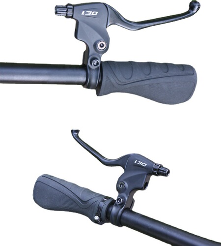 Bicycle handlebar cover, electric scooter handlebar cover, electric rider handlebar cover, table-made rubber handle, good shock absorption and non-slip