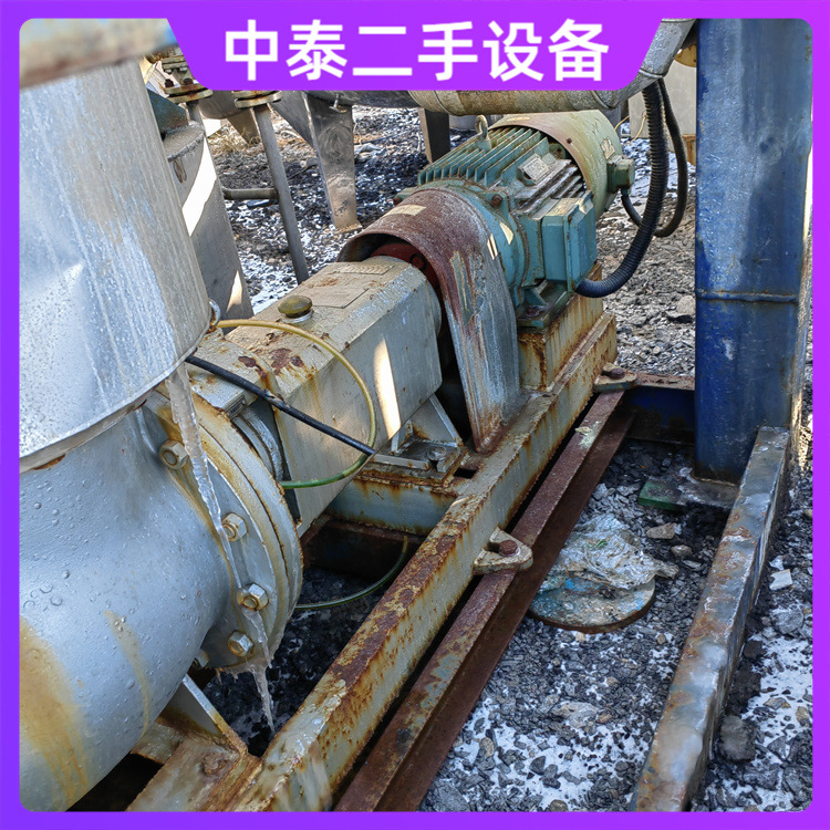 撬装式2吨二手强制循环蒸发器 316L材质 整体式安装 PLC控制