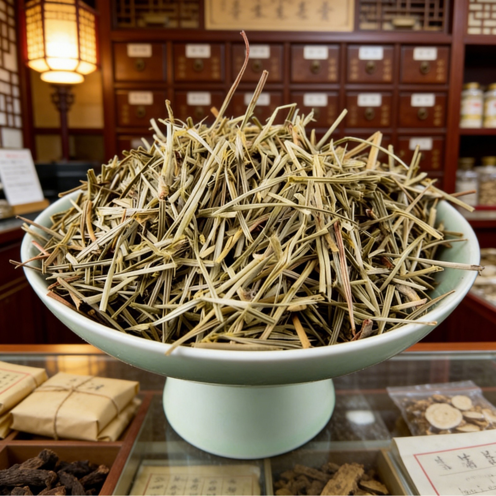 Pine Needle Tea 500g Song Zhen Dried Pine Needle Long Segments Traditional Herbal Infusion preparation