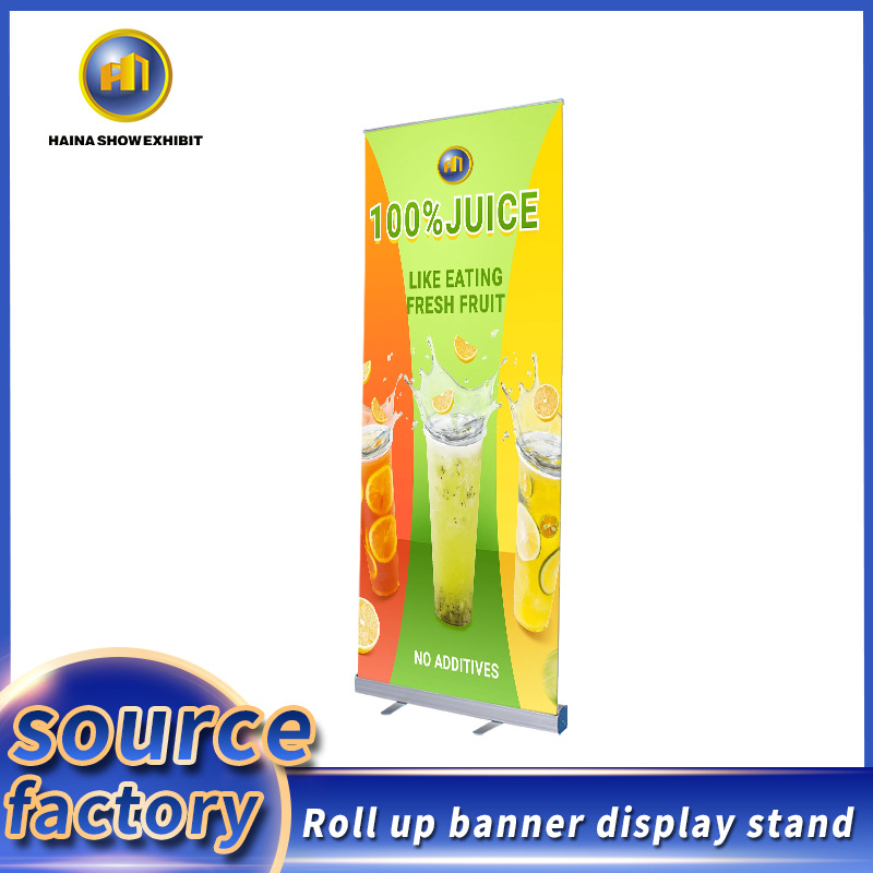 Roll up Bao Manufacturer Plastic Steel Folding Poster Stand