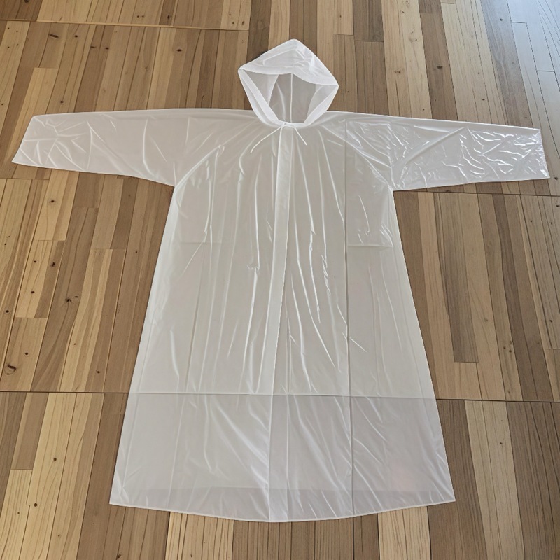 使い捨てレインコート大人カード厚手全身防豪雨透明ポータブル観光アウトドア登山防水ポンチョ|undefined