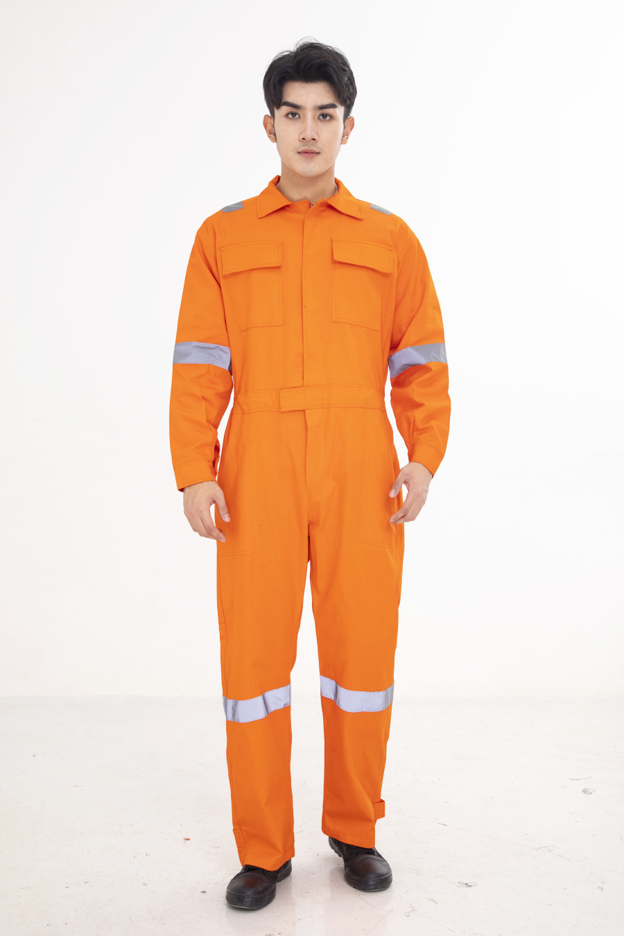 Mezcla de algodón puro, poliéster y seda, resistente a las manchas y al desgaste, ropa de protección para reparación de automóviles y soldadura, ropa de trabajo de una pieza a prueba de polvo, conjunto de traje de una pieza para hombre.