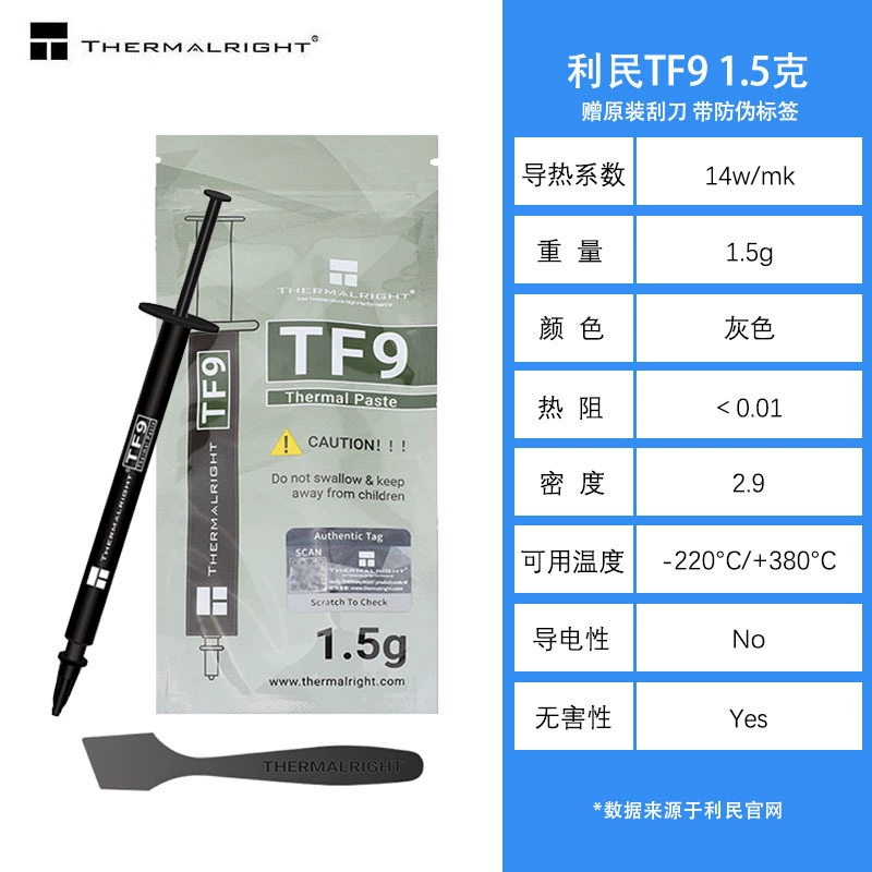 Силиконовое термальное средство Limin TFX 2G, термопроводящая смазка, охлаждение CPU, крем для тепловыделения, охлаждение графической карты ноутбука, силиконовый силикон