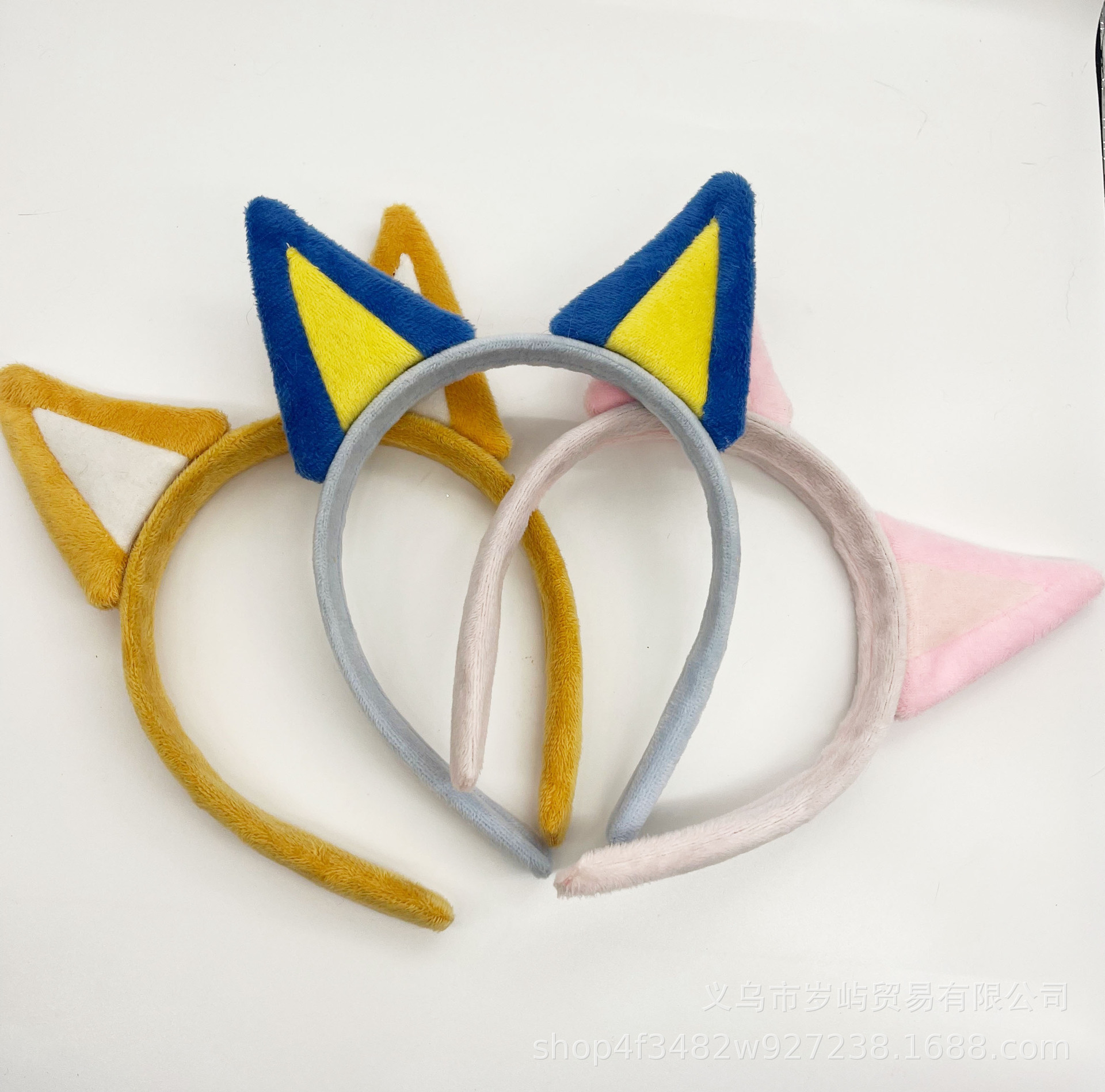 Transfronterizo 2023 nuevo Halloween animal Pastor perro oído diadema juego de rol fiesta de cumpleaños