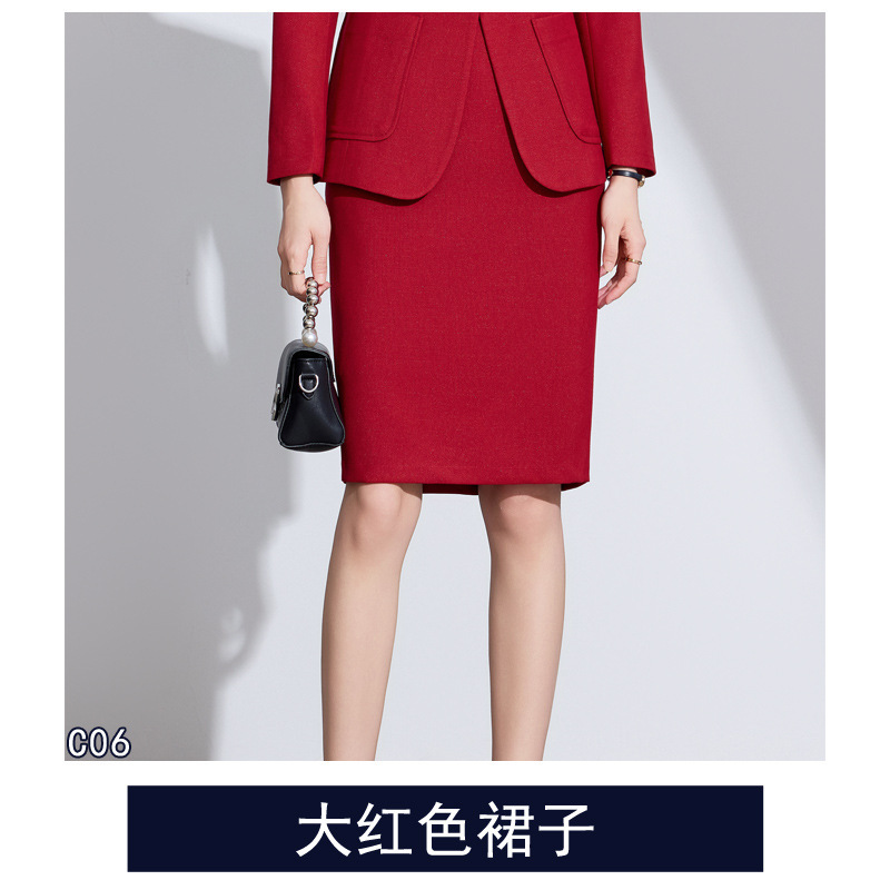 春秋美容师珠宝店新款职业套装长袖西服正装酒店开业庆典工作服|undefined