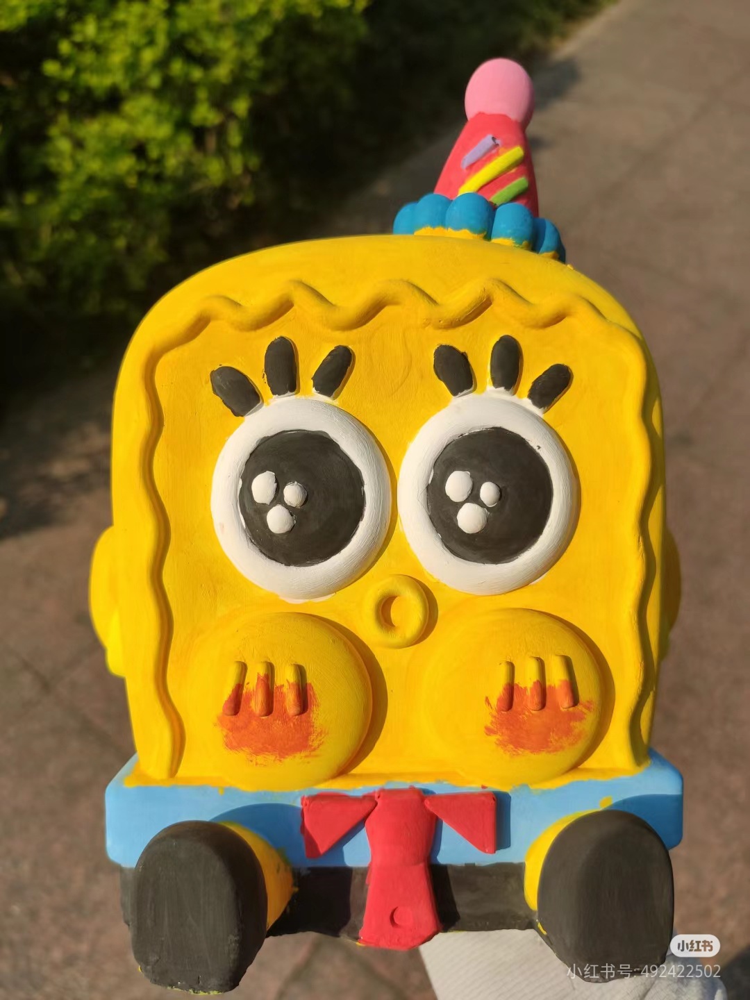 Alcancía de Yeso Grande DIY para Colorear y Pintar para Niños