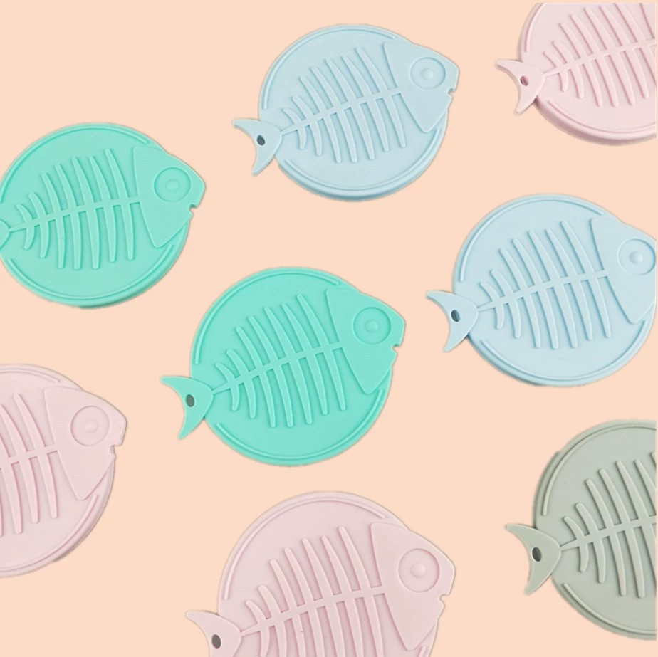 [Aishang рыбные кости] новая рыба в форме кости может покрыть кошку и собаку может герметичный чехол пищевой силикон