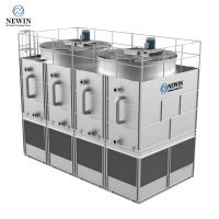 干湿联合闭式冷却塔高效节水智能温控消雾环保定制工业冷却设备