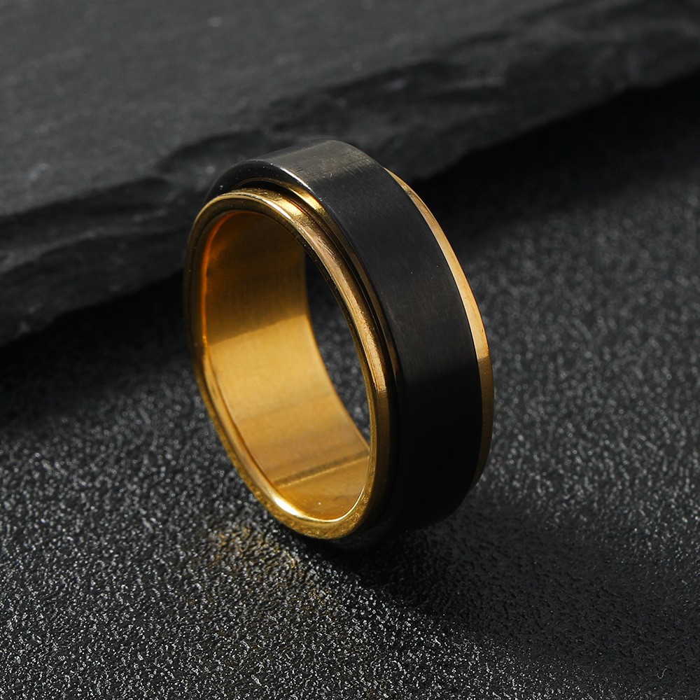 Designer Men's Ring Minimalist Modern Style For Refined Gentlemen_voghion.com