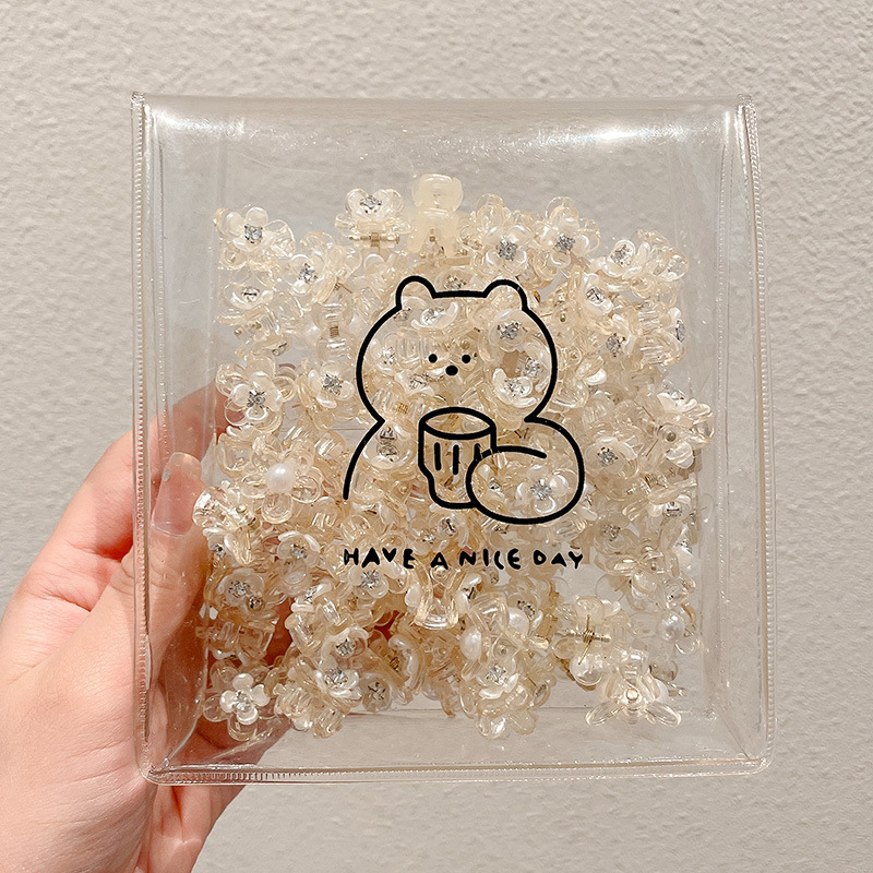 Lado flequillo clip horquilla Mini tamaño pequeño clip femenino frente trenzado pelo clip tocado verano princesa cabeza horquilla