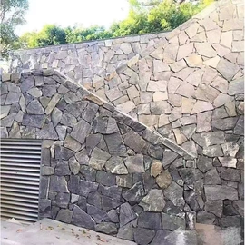 板岩、文化石;外墙砖;沙石砾石