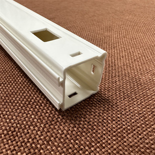 PC power box battery box white insulation plastic protective box extruded plastic profile