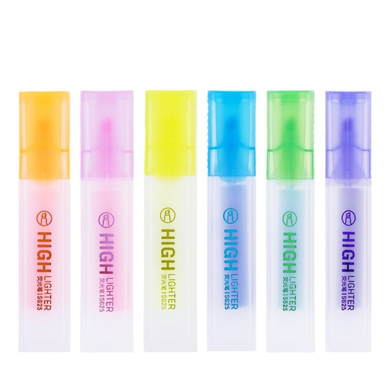 Estudiantes con puntos clave para tomar notas con bolígrafo de color multicolor de gran capacidad para proteger los ojos