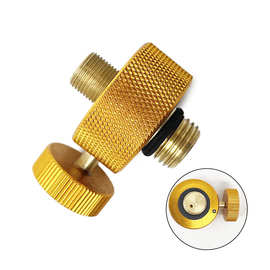 中东沙特市场户外炉头转换头中东液化气钢瓶转接头户外气罐转换器