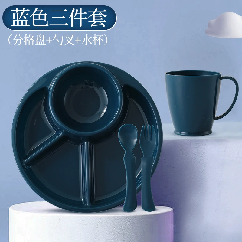 Japanese dinner plate for feeding, tableware, set