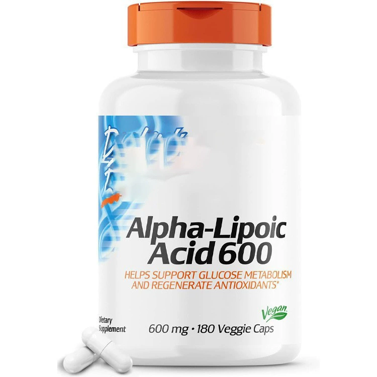 Кросс-бордерные горячие продажи капсул липоевой кислоты, 60 капсул, заводская обработка и индивидуальный заказ