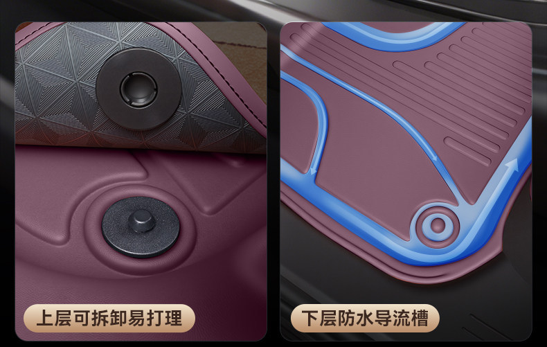 Suitable for Zhijie V9 Floor Mats, Tpe26 Model Car Interior Floor Mats, Modification Accessories, Trunk Mat Supplies Collection