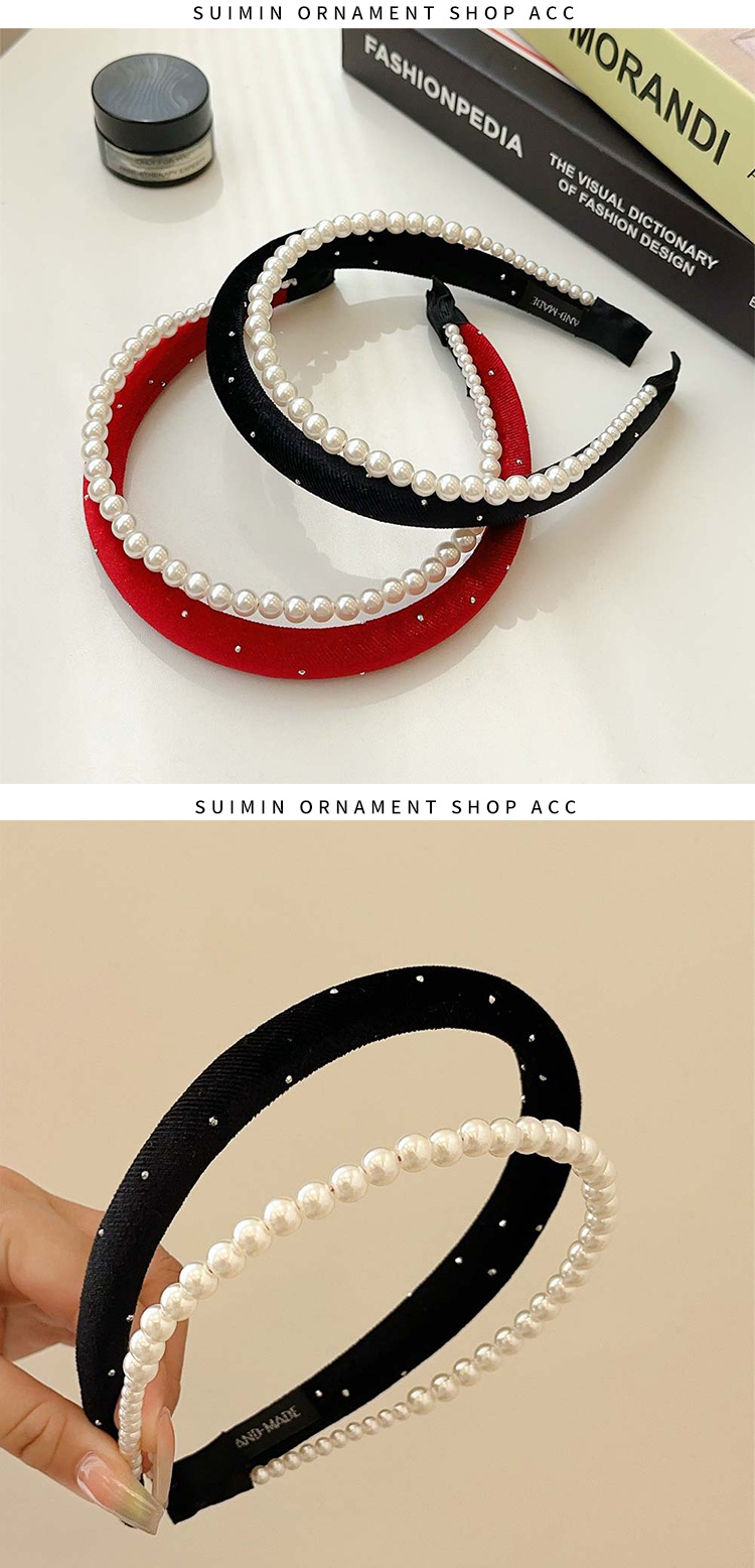 Classic Style Style Classic Style Women's Solid Color Cloth Hair Band