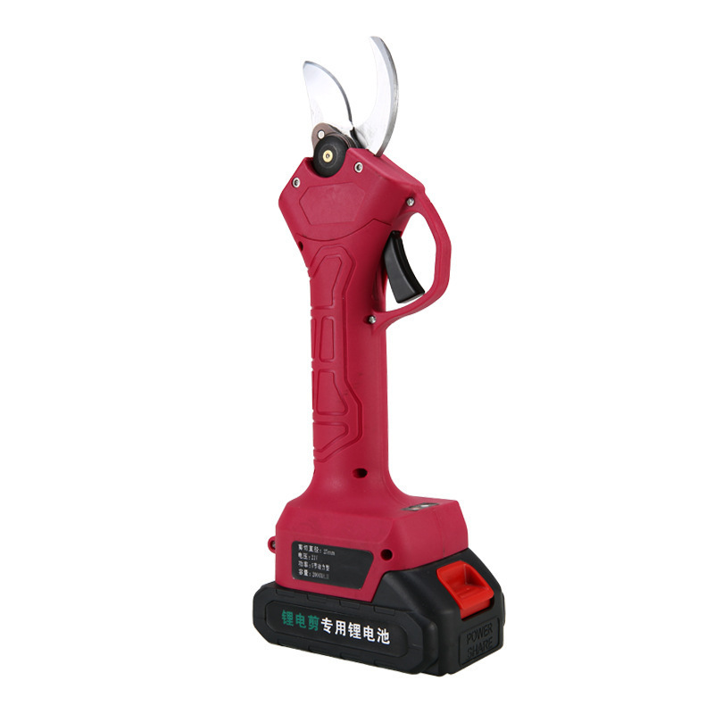 Nuevas tijeras de podar eléctricas de jardín, tijeras de ramas de árboles frutales, tijeras eléctricas manuales, tijeras eléctricas inalámbricas para exteriores, fábrica al por mayor
