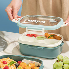 Cross-border bento box microwave-heated light meal lunch box, Japanese fruit salad preservation box, camping picnic rice box